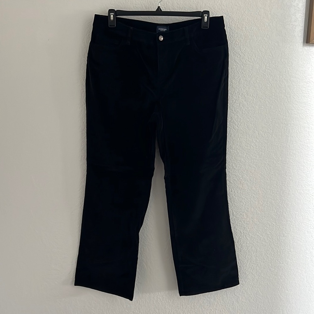 Sonoma Black Corduroy Pants